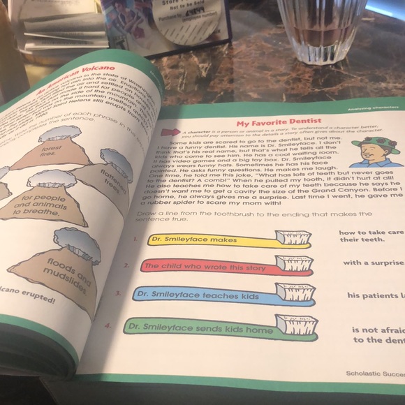 Edition Scholastic - 2nd Grade Workbook with Motivational Stickers - Picture 9 of 10